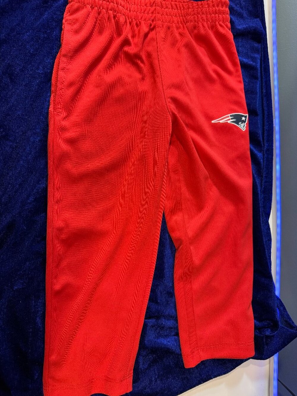 Red New England Patriots Polyester Pants